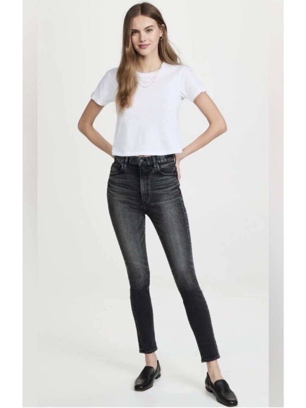 Moussy Vintage Women’s Size 27 Howa Fleetwood Rebirth Black Skinny Jeans